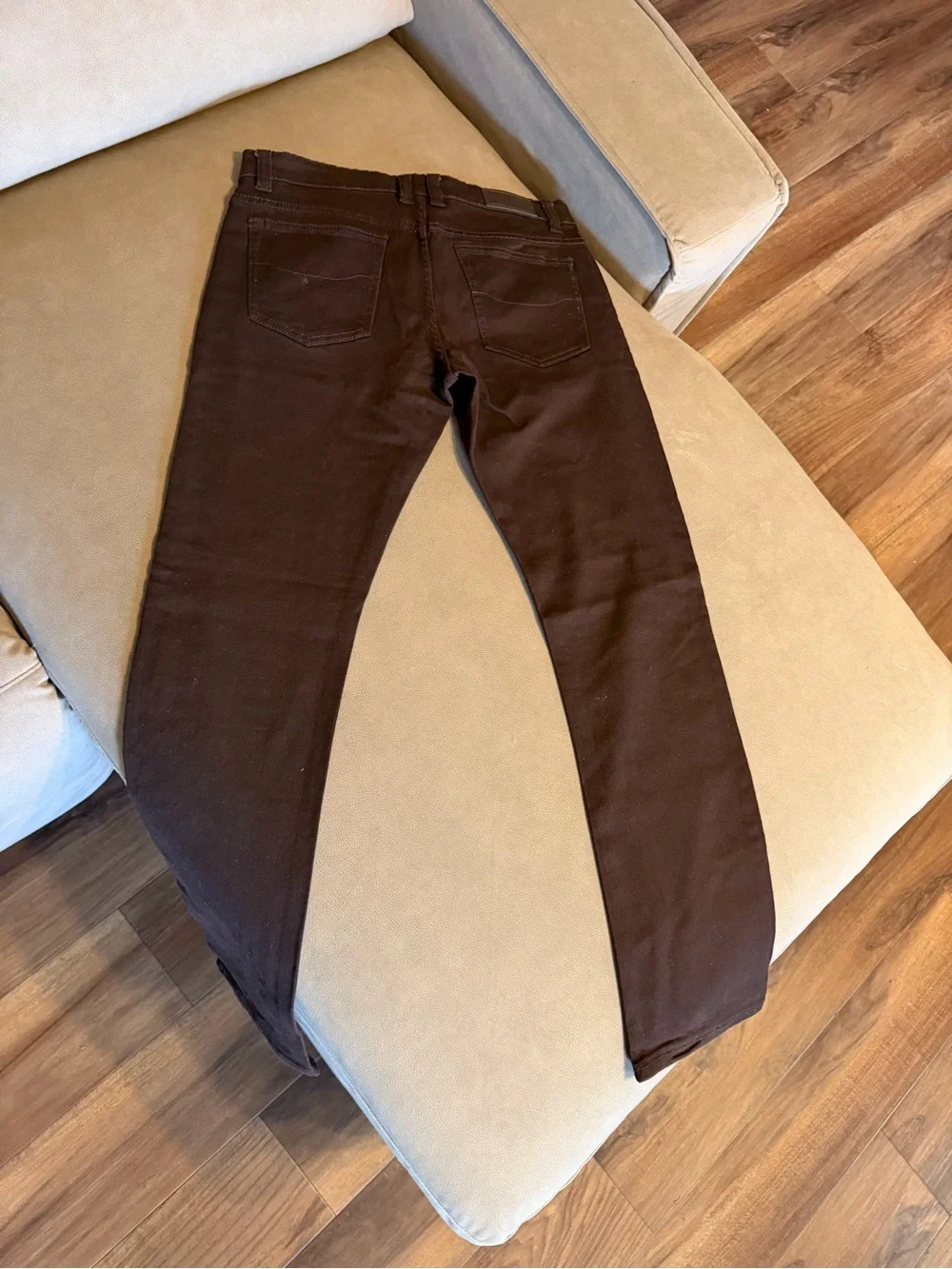 Men's Victorious Brown Slim Fit Jeans 32x32
